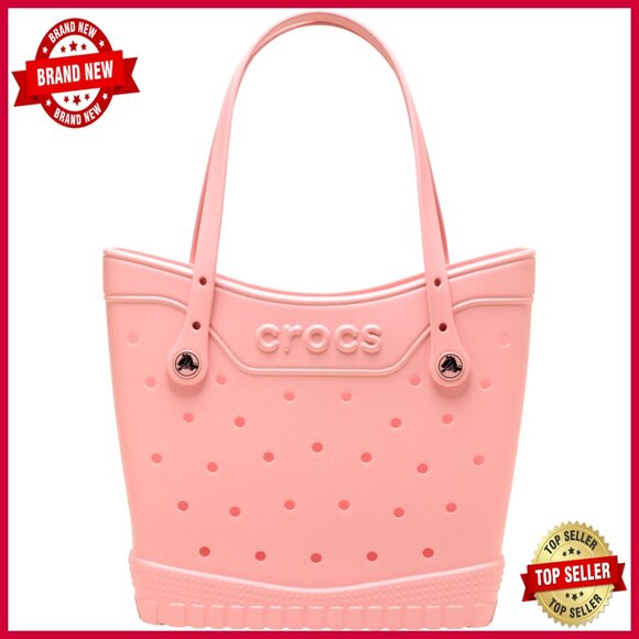 Handbags - Large EVA Foam Tote Bag with Jibbitz Charms, Carry-On Compatible